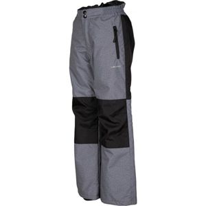 Lewro NADAL Detské lyžiarske nohavice, sivá, veľkosť 164-170