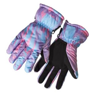 Lewro NEFFI Detské lyžiarske rukavice, tmavo modrá, veľkosť 8-11