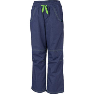 Lewro SIGI Detské zateplené nohavice, modrá, veľkosť 164-170