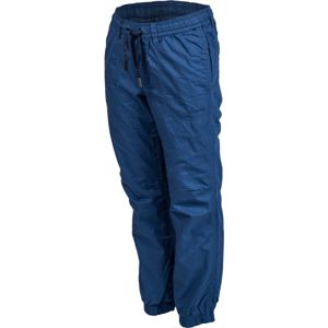 Lewro LOREN modrá 116-122 - Detské zateplené nohavice
