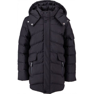 Lewro SAIFUL Chlapčenský zimný kabát, čierna, veľkosť 152-158