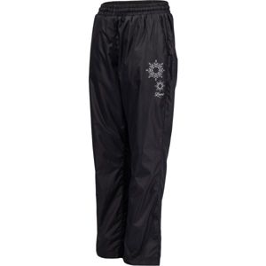 Lewro SURRI Detské zateplené nohavice, čierna, veľkosť 152-158