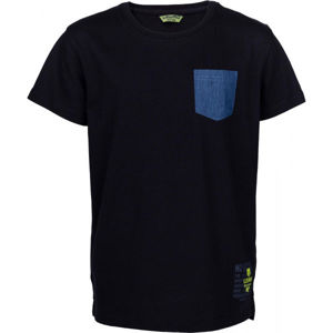 Lewro JANYK Chlapčenské tričko, čierna, veľkosť 164-170