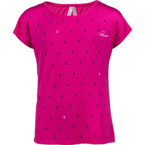 Lewro ASUNCION Dievčenské tričko, ružová, veľkosť 164/170
