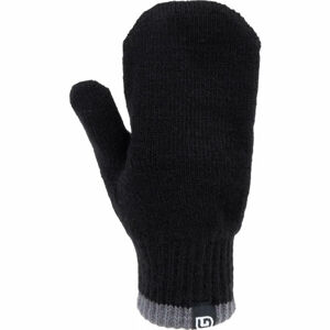 Lewro ULY Detské pletené rukavice, čierna, veľkosť UNI