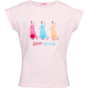 Lewro YUSTINA Dievčenské tričko, ružová, veľkosť 164-170