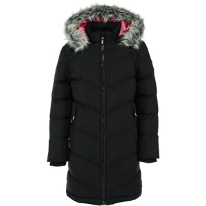 Lewro ZAZA Dievčenský zimný kabát, čierna, veľkosť 128-134