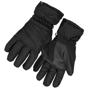 Lewro ZOAR Detské lyžiarske rukavice, čierna, veľkosť 8-11