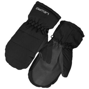 Lewro ZOJDIE Detské zimné rukavice, čierna, veľkosť 6-7