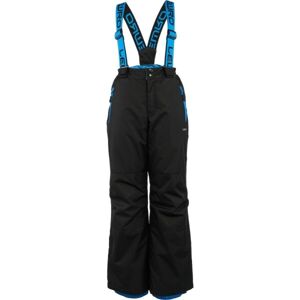 Lewro ZYLER Chlapčenské lyžiarske nohavice, čierna, veľkosť 116-122