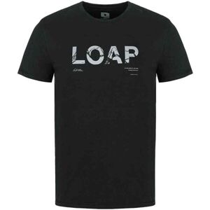 Loap ALARIC Pánske tričko, čierna, veľkosť XL