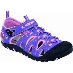 Loap BAM BAM - Detské sandále, fialová, veľkosť 28
