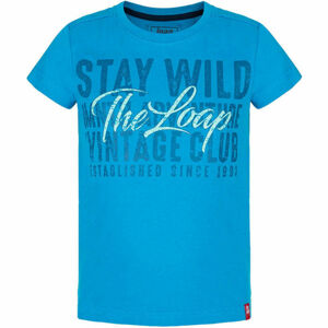 Loap BAWEC Chlapčenské tričko, modrá, veľkosť 158/164