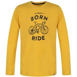 Loap AROLAS žltá 112-116 - Chlapčenské tričko