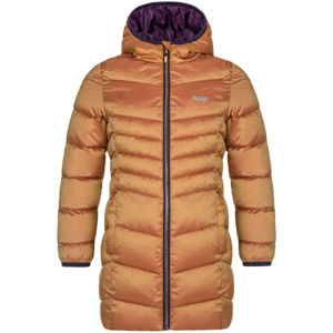 Loap IDUZIE Dievčenský zimný kabát, fialová, veľkosť 122-128