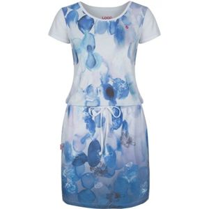 Loap ALKYRA Dámske šaty, modrá, veľkosť XL