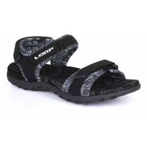 Loap KETTY JR Detské sandále, čierna, veľkosť 30