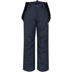 Loap FIDOR tmavo sivá 152 - Detské zimné nohavice