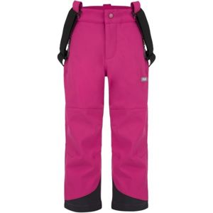 Loap LEWRY ružová 158-164 - Detské softshellové nohavice