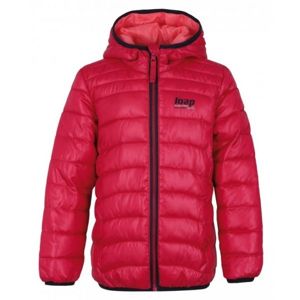 Loap IRENUS Detská zimná bunda, ružová, veľkosť 112-116