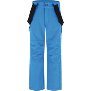 Loap LOVELO Detské lyžiarske softshellové nohavice, modrá, veľkosť 134-140