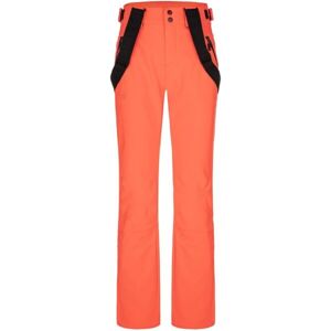 Loap LUPDELA Dámske softshellové nohavice, oranžová, veľkosť L