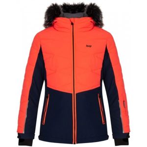 Loap OKUMA Detská lyžiarska bunda, oranžová, veľkosť 128