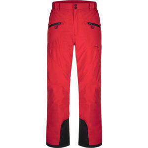 Loap OLIO Pánske lyžiarske nohavice, červená, veľkosť XXL