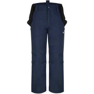 Loap FUXI Detské lyžiarske nohavice, tmavo modrá, veľkosť 152