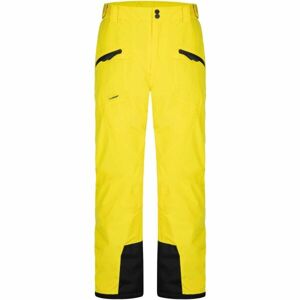 Loap ORRY Pánske lyžiarske nohavice, žltá, veľkosť M