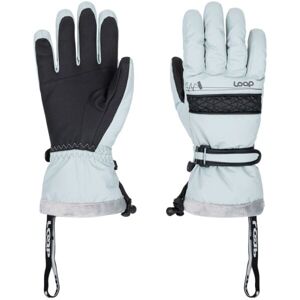 Loap ROKA Dámske zimné rukavice, sivá, veľkosť XS
