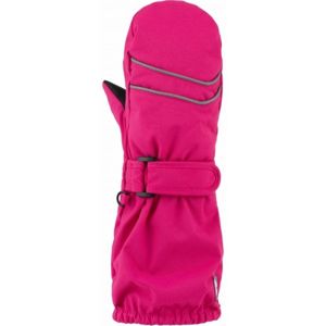 Loap RUBYK Detské palcové rukavice, ružová, veľkosť 2-3
