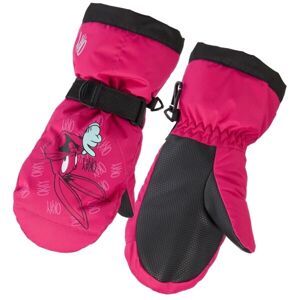 LOONEY TUNES BUGSY Detské zimné palcové rukavice, ružová, veľkosť 8-9