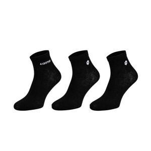 Lotto GILA 3P Ponožky, čierna, veľkosť 35-38