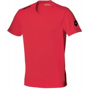 Lotto JERSEY TEAM EVO SS červená XL - Pánsky futbalový dres