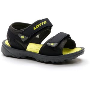 Lotto LAS ROCHAS 1 CL Detské sandále, čierna, veľkosť 31