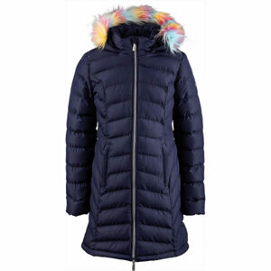 Lotto MARNIE Dievčenský zimný kabát, tmavo modrá, veľkosť 152-158