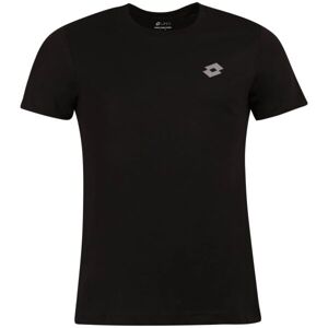 Lotto MSC TEE ACTIVE Pánske tričko, čierna, veľkosť M