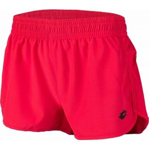 Lotto PETA Dámske šortky, červená, veľkosť XS