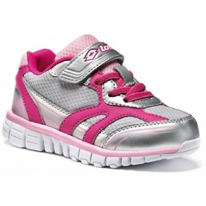 Lotto ZENITH IV INF SL ružová 21 - Detská športová obuv