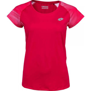 Lotto DARLA Dámske športové tričko, červená, veľkosť L