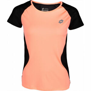 Lotto RUN&FIT W TEE PL oranžová XL - Dámske bežecké tričko