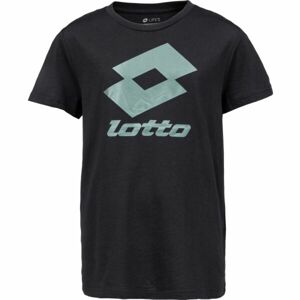 Lotto SMART B II TEE JS Chlapčenské tričko, čierna, veľkosť XL