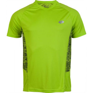 Lotto SPEEDRUN II TEE RGL PL Pánske tričko, svetlo zelená,čierna,sivá, veľkosť