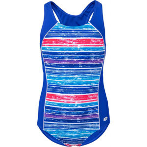 Lotto LANIE Dievčenské jednodielne plavky, modrá, veľkosť 140-146