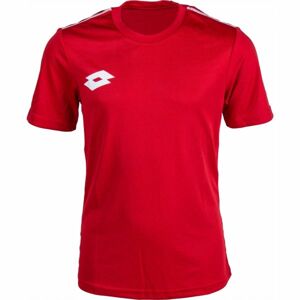 Lotto JERSEY DELTA Pánske športové tričko, červená, veľkosť XL