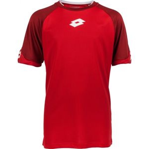 Lotto JERSEY DELTA PLUS JR červená XL - Chlapčenský futbalový dres
