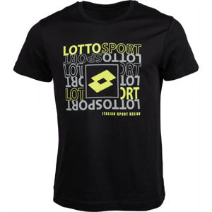 Lotto TEE SUPRA JS čierna M - Pánske tričko