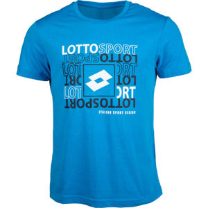 Lotto TEE SUPRA JS modrá L - Pánske tričko