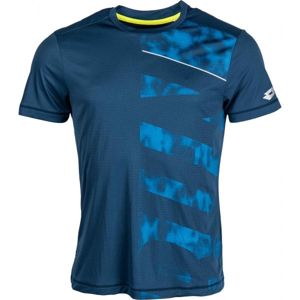 Lotto X-RUN TEE RUN PL tmavo modrá S - Pánske športové tričko